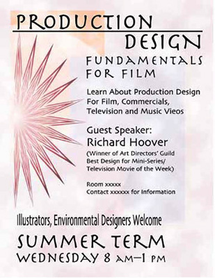 Production Design poster